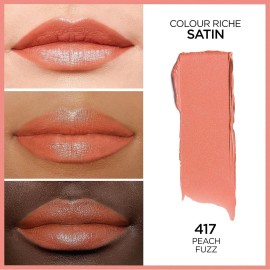 L\'Oreal Paris Colour Riche Lipcolour, Peach Fuzz, 1 Count L\'Oreal Paris Colour Riche Lipcolour, Peach Fuzz, 1 Count