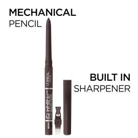 L\'Oreal Paris Makeup Infallible Never Fail Original Mechanical Pencil Eyeliner with Built in Sharpener, Black, 1 Count L\'Oreal Paris Makeup Infallible Never Fail Original Mechanical Pencil Eyeliner with Built in Sharpener, Black, 1 Count