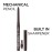 L\'Oreal Paris Makeup Infallible Never Fail Original Mechanical Pencil Eyeliner with Built in Sharpener, Black, 1 Count