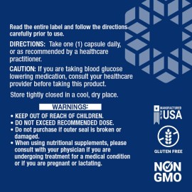 Life Extension Optimized Chromium with Crominex 3+ 500 mcg, Metabolism Health, Healthy Balance, Vegetarian, Gluten Free, Non-GMO, 500 mcg, 60 Vegetarian Capsules Life Extension Optimized Chromium with Crominex 3+ 500 mcg, Metabolism Health, Healthy Balance, Vegetarian, Gluten Free, Non-GMO, 500 mcg, 60 Vegetarian Capsules