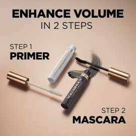 LOreal Paris Makeup Voluminous Mascara Original, Curved Brush Lifts & Builds Lashes Up To 5X Volume, Clump Free, Smudge Free, Black Brown, 0.28 Fl Oz LOreal Paris Makeup Voluminous Mascara Original, Curved Brush Lifts & Builds Lashes Up To 5X Volume, Clump Free, Smudge Free, Black Brown, 0.28 Fl Oz
