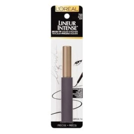 L\'Oreal Paris Lineur Intense Brush Tip Liquid Eyeliner, Black, 0.24 fl; oz; (Packaging May Vary)