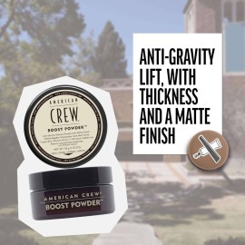 American Crew Men\'s Hair Boost Powder, Provides Lift & Volume, 0.3 Oz (Pack of 1) American Crew Men\'s Hair Boost Powder, Provides Lift & Volume, 0.3 Oz (Pack of 1)