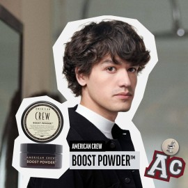 American Crew Men\'s Hair Boost Powder, Provides Lift & Volume, 0.3 Oz (Pack of 1) American Crew Men\'s Hair Boost Powder, Provides Lift & Volume, 0.3 Oz (Pack of 1)