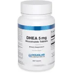 Douglas Laboratories DHEA 5 mg Dissolvable Tablets - Supports Hormone Balance, Immunity, Brain, Bone Health & Metabolism* - Non-GMO - 100 Tablets