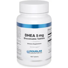 Douglas Laboratories DHEA 5 mg Dissolvable Tablets - Supports Hormone Balance, Immunity, Brain, Bone Health & Metabolism* - Non-GMO - 100 Tablets Douglas Laboratories DHEA 5 mg Dissolvable Tablets - Supports Hormone Balance, Immunity, Brain, Bone Health & Metabolism* - Non-GMO - 100 Tablets