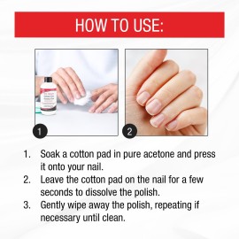 Supernail Pure Acetone Polish Remover, 8 oz (Pack of 6) Supernail Pure Acetone Polish Remover, 8 oz (Pack of 6)