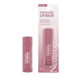Neutrogena Revitalizing Tinted Lip Balm Broad Spectrum SPF 20 Sunscreen, Moisturizing Lip Balm with a Sheer Tint for Softer, Smoother, Healthier-Looking Lips, Sheer Petal Glow 40, .15 oz Neutrogena Revitalizing Tinted Lip Balm Broad Spectrum SPF 20 Sunscreen, Moisturizing Lip Balm with a Sheer Tint for Softer, Smoother, Healthier-Looking Lips, Sheer Petal Glow 40, .15 oz