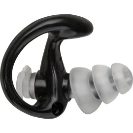 SureFire EP4 Sonic Defenders Plus filtered Earplugs, triple flanged design, reusable, Black, Medium SureFire EP4 Sonic Defenders Plus filtered Earplugs, triple flanged design, reusable, Black, Medium