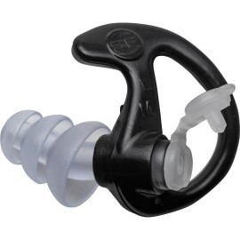 SureFire EP4 Sonic Defenders Plus filtered Earplugs, triple flanged design, reusable, Black, Medium SureFire EP4 Sonic Defenders Plus filtered Earplugs, triple flanged design, reusable, Black, Medium