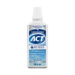 ACT Dry Mouth Anticavity Zero Alcohol Fluoride Mouthwash 18 fl. oz. Soothing Mint