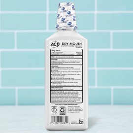 ACT Dry Mouth Anticavity Zero Alcohol Fluoride Mouthwash 18 fl. oz. Soothing Mint ACT Dry Mouth Anticavity Zero Alcohol Fluoride Mouthwash 18 fl. oz. Soothing Mint