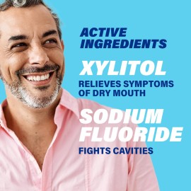 ACT Dry Mouth Anticavity Zero Alcohol Fluoride Mouthwash 18 fl. oz. Soothing Mint ACT Dry Mouth Anticavity Zero Alcohol Fluoride Mouthwash 18 fl. oz. Soothing Mint