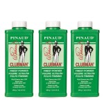 Clubman Pinaud Finest Powder, Classic White Powder for Men, Protection Against Sweat and Body Odor, 9 oz x 3 Packs