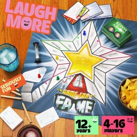 GAME FOR FAME THE HILARIOUS PARTY BOARDGAME, Multicolor GAME FOR FAME THE HILARIOUS PARTY BOARDGAME, Multicolor