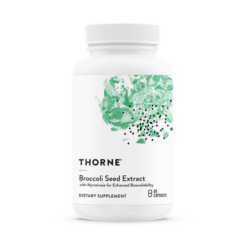 THORNE Broccoli Seed Extract (Formerly Crucera-SGS) for Antioxidant Support* - Sulforaphane Glucosinolate (SGS) - 60 Capsules THORNE Broccoli Seed Extract (Formerly Crucera-SGS) for Antioxidant Support* - Sulforaphane Glucosinolate (SGS) - 60 Capsules
