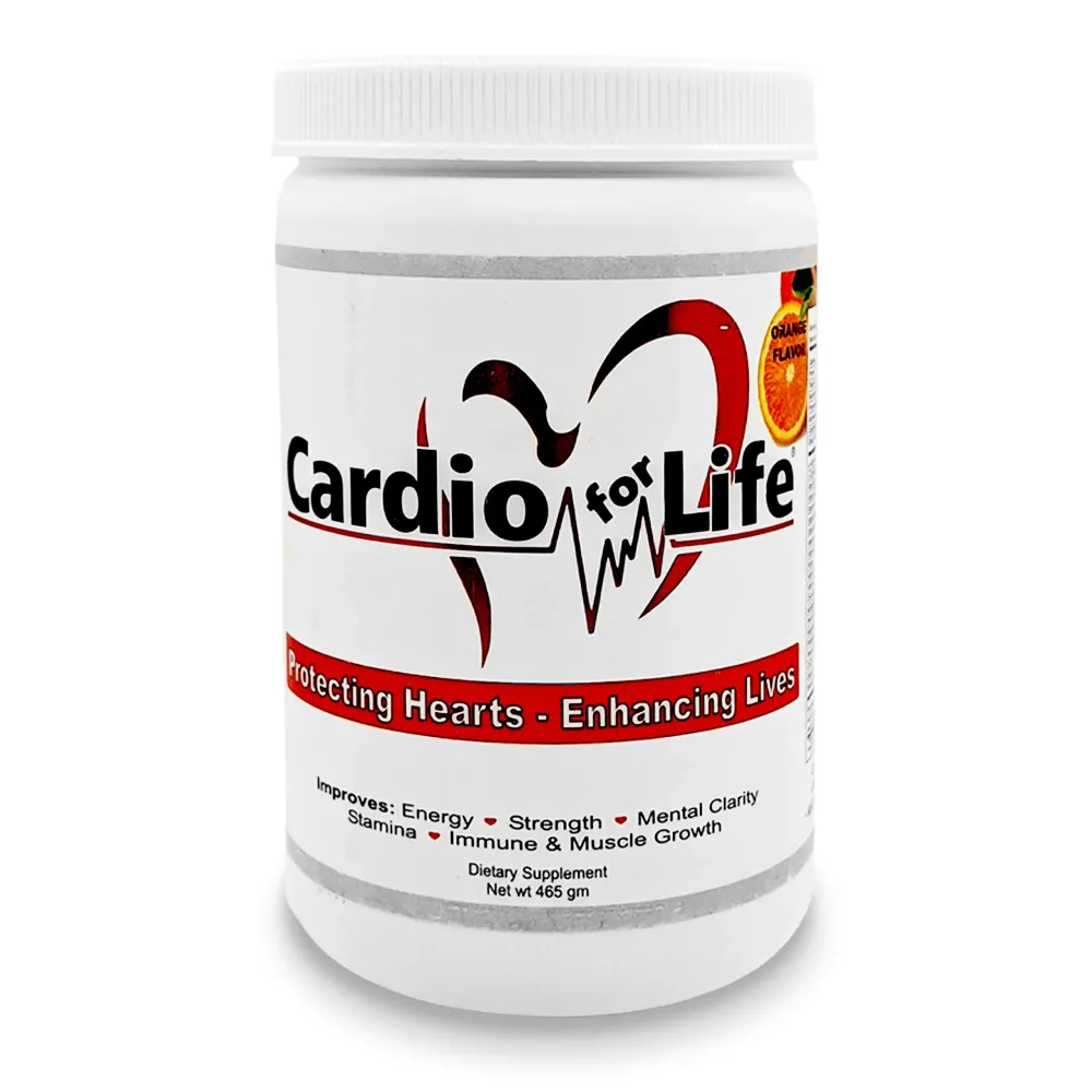 Health Guardian Cardio for Life L-Arginine Powder 16oz - Natural Nitric Oxide Supplement Cardiovascular Increase Energy - Orange Health Guardian Cardio for Life L-Arginine Powder 16oz - Natural Nitric Oxide Supplement Cardiovascular Increase Energy - Orange