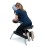 EARTHLITE Fitted Disposable Face Cradle Covers - Medical-Grade, Soft, Non-Sticking Massage Headrest Covers for Massage Tables & Massage Chairs (50 count)