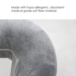 EARTHLITE Fitted Disposable Face Cradle Covers - Medical-Grade, Soft, Non-Sticking Massage Headrest Covers for Massage Tables & Massage Chairs (50 count) EARTHLITE Fitted Disposable Face Cradle Covers - Medical-Grade, Soft, Non-Sticking Massage Headrest Covers for Massage Tables & Massage Chairs (50 count)