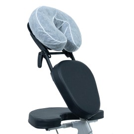EARTHLITE Fitted Disposable Face Cradle Covers - Medical-Grade, Soft, Non-Sticking Massage Headrest Covers for Massage Tables & Massage Chairs (50 count) EARTHLITE Fitted Disposable Face Cradle Covers - Medical-Grade, Soft, Non-Sticking Massage Headrest Covers for Massage Tables & Massage Chairs (50 count)
