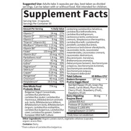 Garden of Life Raw Probiotics for Women Over 50-50 & Wiser Women\'s Probiotic with Acidophilus, Live Cultures, Probiotic - Created Vitamins, Enzymes, Prebiotics - 90 Vegetarian Capsules Garden of Life Raw Probiotics for Women Over 50-50 & Wiser Women\'s Probiotic with Acidophilus, Live Cultures, Probiotic - Created Vitamins, Enzymes, Prebiotics - 90 Vegetarian Capsules