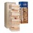 WE Games Wooden Block Stacking Party Game for Adults, Tumble Tower Wedding Guest Book Alternative, Tabletop Games, Includes Storage Case, 12 inches