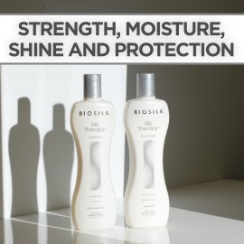 BioSilk Silk Therapy Duo Set Shampoo & Conditioner, Gentle Cleansing Haircare For Amazing Shine, Sulfate, Paraben, & Cruelty-Free, 12 Oz (Pack of 2) BioSilk Silk Therapy Duo Set Shampoo & Conditioner, Gentle Cleansing Haircare For Amazing Shine, Sulfate, Paraben, & Cruelty-Free, 12 Oz (Pack of 2)