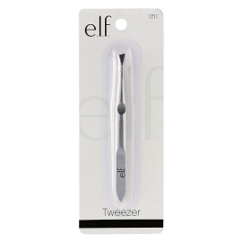 e.l.f. Slant Tweezer, Professional Quality Stainless Steel, Provides a Strong Grip, Removes Hairs Accurately, Shapes, Defines, Easy To Use, Ergonomically-Designed e.l.f. Slant Tweezer, Professional Quality Stainless Steel, Provides a Strong Grip, Removes Hairs Accurately, Shapes, Defines, Easy To Use, Ergonomically-Designed