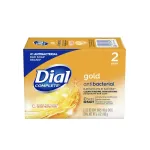Dial Gold Antibacterial Deodorant Soap, 2 Pack, Total Net Wt 6.4 oz