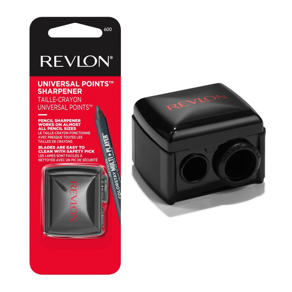 Revlon Makeup Sharpener for Eyeliner, Lip Liner, and More! Universal Sharpener for All Wooden & Plastic Pencil Sizes Revlon Makeup Sharpener for Eyeliner, Lip Liner, and More! Universal Sharpener for All Wooden & Plastic Pencil Sizes