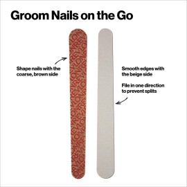 Revlon Compact Emery Boards Nail File, Dual Sided for Shaping and Smoothing Finger and Toenails, 24 Count Revlon Compact Emery Boards Nail File, Dual Sided for Shaping and Smoothing Finger and Toenails, 24 Count