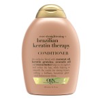 Ever Straightening + Brazilian Keratin Therapy Hair-Smoothing Conditioner with Coconut Oil, Cocoa Butter & Avocado Oil, Paraben-Free, Sulfate-Free Surfactants