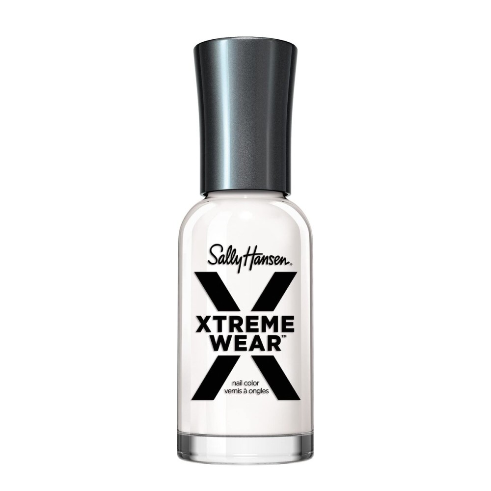 Sally Hansen Xtreme Wear, White On, Long Lasting, Chip Resistant, Semi Opaque, Shiny White Nail Polish Sally Hansen Xtreme Wear, White On, Long Lasting, Chip Resistant, Semi Opaque, Shiny White Nail Polish