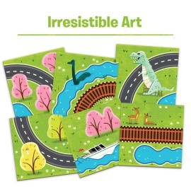 Ravensburger Rivers, Roads and Rails - Innovative Matching Game for Kids | Encourages Strategic Thinking | Award-Winning Design Ravensburger Rivers, Roads and Rails - Innovative Matching Game for Kids | Encourages Strategic Thinking | Award-Winning Design