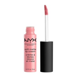 NYX PROFESSIONAL MAKEUP Soft Matte Lip Cream, Lightweight Liquid Lipstick - Istanbul (Clean Pink)