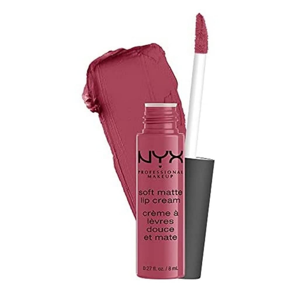 NYX PROFESSIONAL MAKEUP Soft Matte Lip Cream, Lightweight Liquid Lipstick - Sao Paulo (Bubblegum Pink) NYX PROFESSIONAL MAKEUP Soft Matte Lip Cream, Lightweight Liquid Lipstick - Sao Paulo (Bubblegum Pink)