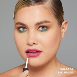 NYX PROFESSIONAL MAKEUP Soft Matte Lip Cream, Lightweight Liquid Lipstick - Sao Paulo (Bubblegum Pink) NYX PROFESSIONAL MAKEUP Soft Matte Lip Cream, Lightweight Liquid Lipstick - Sao Paulo (Bubblegum Pink)