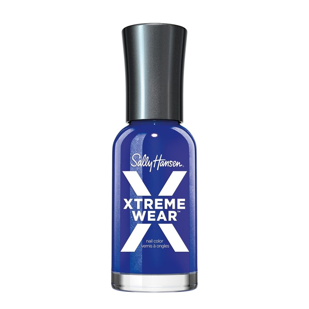 Sally Hansen Xtreme Wear Nail Polish, Streak-Free, Shiny Finish, Long-Lasting Nail Color, Pacific Blue, 0.4 fl oz Sally Hansen Xtreme Wear Nail Polish, Streak-Free, Shiny Finish, Long-Lasting Nail Color, Pacific Blue, 0.4 fl oz