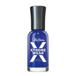 Sally Hansen Xtreme Wear Nail Polish, Streak-Free, Shiny Finish, Long-Lasting Nail Color, Pacific Blue, 0.4 fl oz