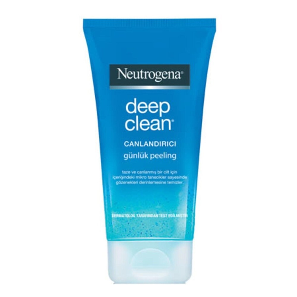 Neutrogena Deep Clean Invigorating Foaming Facial Scrub with Glycerin, Cooling & Exfoliating Gel Face Wash to Remove Dirt, Oil & Makeup, 4.2 fl. oz Neutrogena Deep Clean Invigorating Foaming Facial Scrub with Glycerin, Cooling & Exfoliating Gel Face Wash to Remove Dirt, Oil & Makeup, 4.2 fl. oz