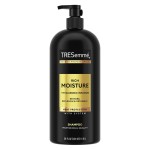 TRESemm Rich Moisture Hydrating Shampoo with Pump for Dry Hair Formulated With Pro Style Technology 39 Fl Oz