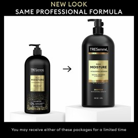 TRESemm Rich Moisture Hydrating Shampoo with Pump for Dry Hair Formulated With Pro Style Technology 39 Fl Oz TRESemm Rich Moisture Hydrating Shampoo with Pump for Dry Hair Formulated With Pro Style Technology 39 Fl Oz