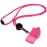Fox 40 Classic CMG Whistle with Lanyard Referee-Coach, Safety Alert-Pink