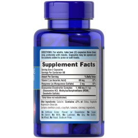 Puritan\'s Pride Glucosamine Chondroitin Complex for Women and Men, Dietary Supplement for Joint Health, 120 Rapid Release Capsules Puritan\'s Pride Glucosamine Chondroitin Complex for Women and Men, Dietary Supplement for Joint Health, 120 Rapid Release Capsules