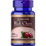 Puritan\'s Pride Black Cherry Concentrated Extract 250 mg (1000mg Equivalent), Dietary Supplement for General Wellness and Healthy Lifestyle*, 50 Day Supply, 100 Easy-to-Swallow Rapid Release Capsules