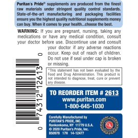 Puritan\'s Pride Daily Probiotic Acidophilus, 100 Million Live Cultures, Dietary Supplement for Digestive, Gut, and Immune Health, Soy, Sodium, and Gluten Free, 8 Month Supply, 250 Tablets
