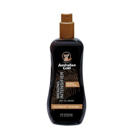Australian Gold Bronzing Intensifier Dry Oil Spray, 8 Ounce | Colorboost Maximizer (AGDOBS)