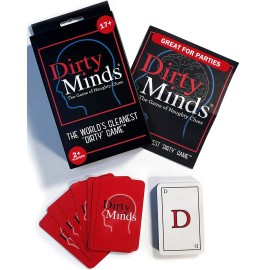 TDC Games Travel Dirty Minds Card Game for Adults, Party Game for Couples Date Night and Bachelorette Parties