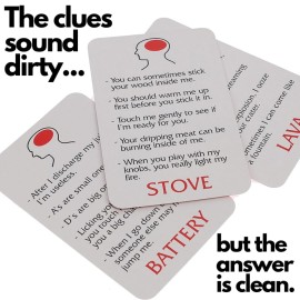 TDC Games Travel Dirty Minds Card Game for Adults, Party Game for Couples Date Night and Bachelorette Parties