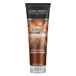 John Frieda Brilliant Brunette, Color Boosting Conditioner, Enhances and Protects Multi-Dimensional Tones, With Sweet Almond Oil to Rehydrate and Replenish Dry Hair, 8.45 Oz